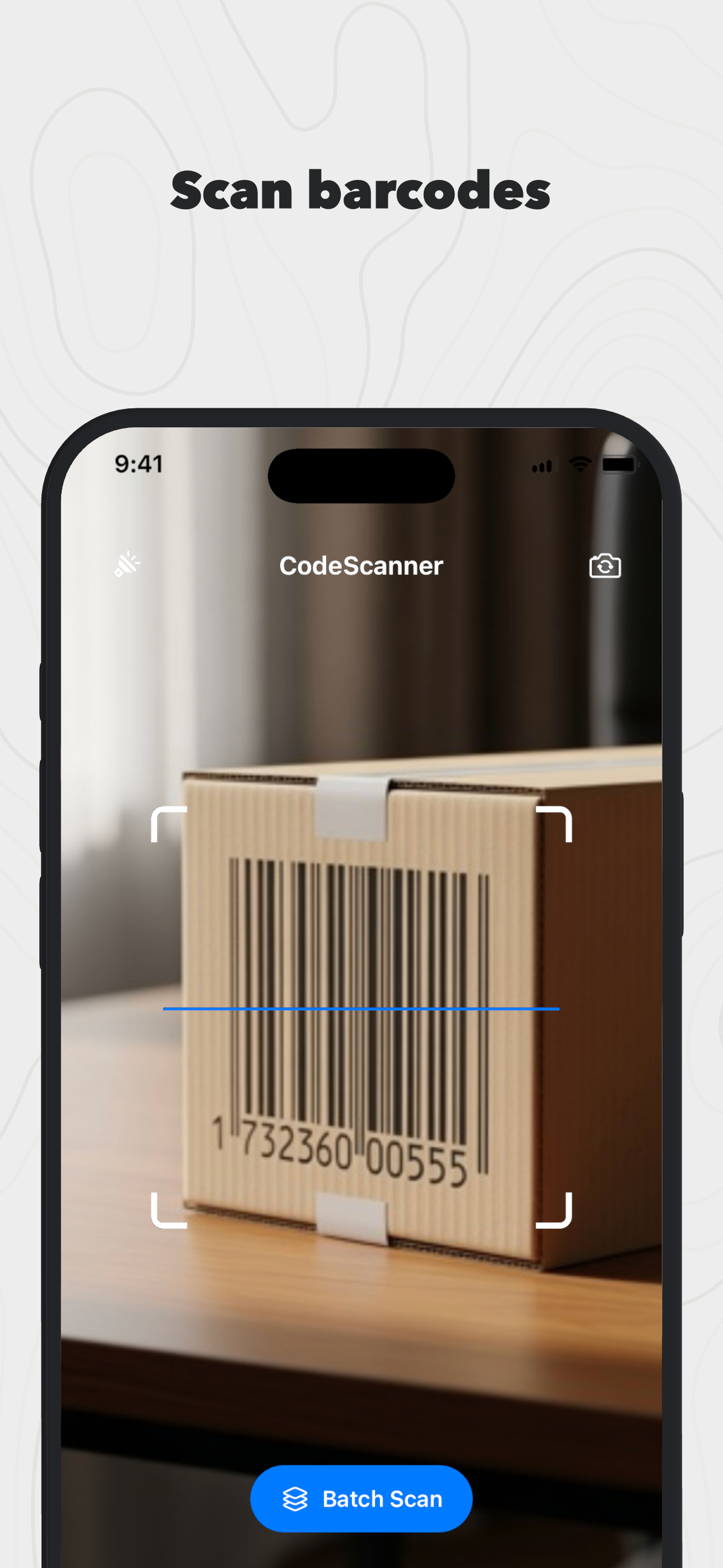 Scan barcodes
